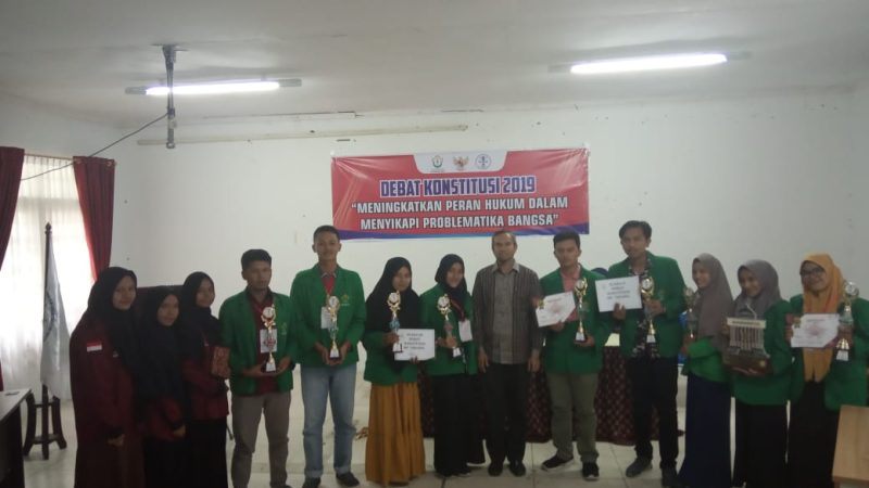Menang Pada Debat Konstitusi FH Unimal, 4 Tim Debater Ini Dinilai Dongkrak Akreditas