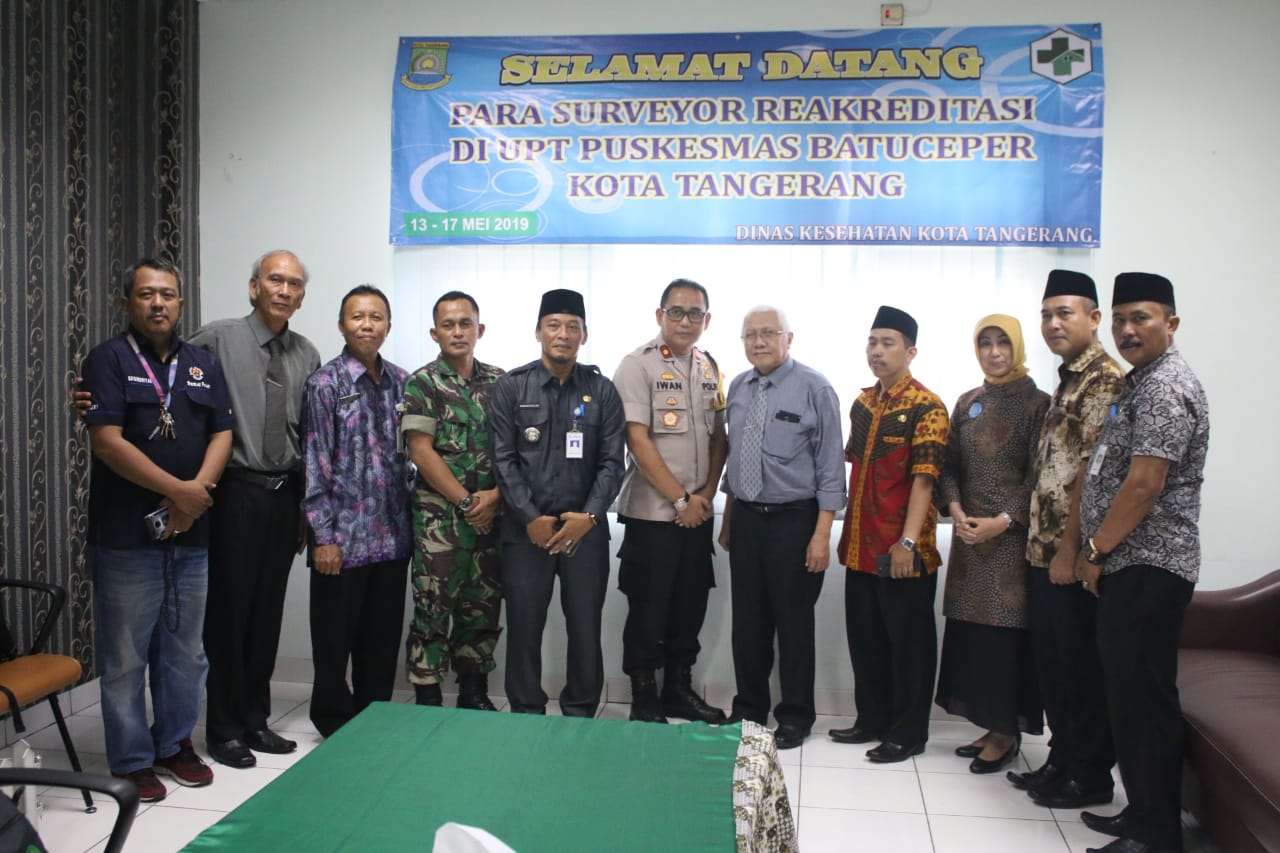 Peduli Kesehatan, Polsek Batu Ceper Kunjungi Puskesmas
