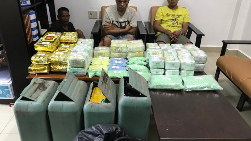 Aksi kejar-kejaran Warnai Penangkapan Bandar Narkoba di Dumai