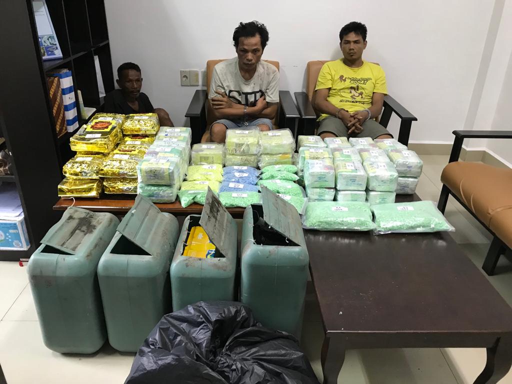 Aksi kejar-kejaran Warnai Penangkapan Bandar Narkoba di Dumai