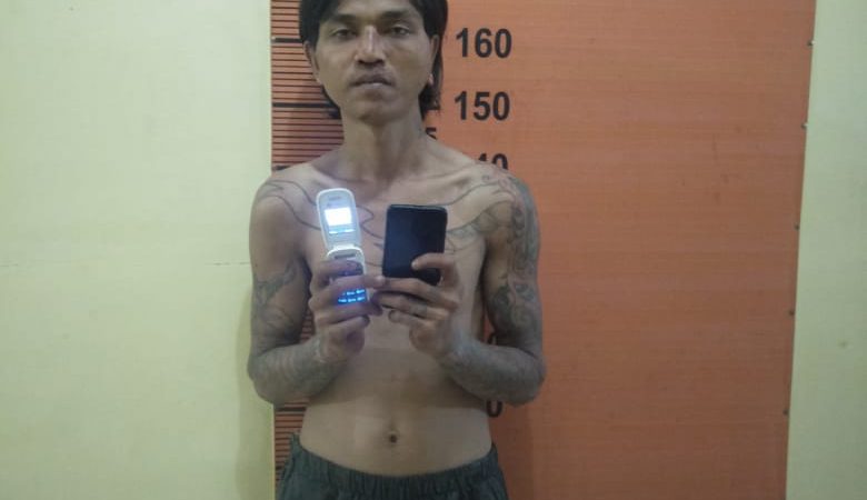 Kepergok Pemilik Rumah Saat Beraksi, Bayu Andira Diringkus Pegasus Polsek Pancur Batu