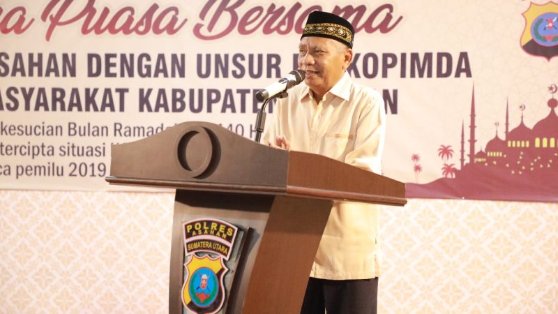 Plt. Bupati Hadiri Buka Puasa Bersama Di Mapolres Asahan