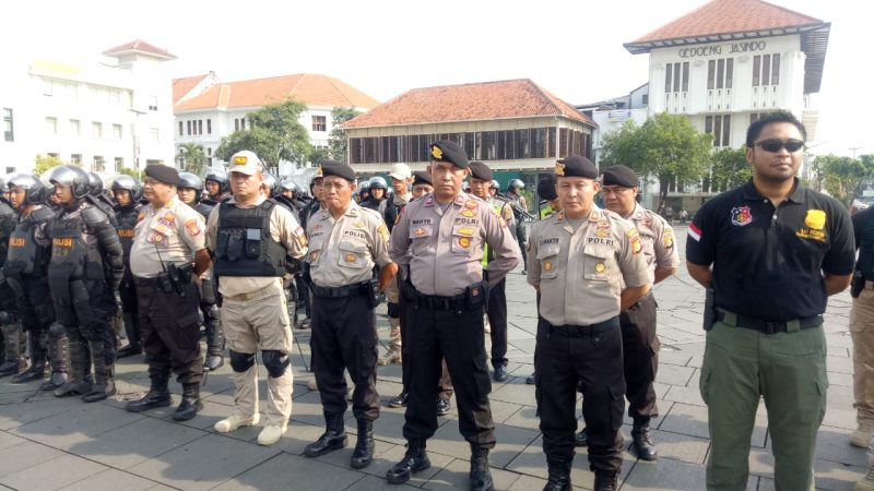 Polres Metro Jakarta Barat Gelar Apel Kesiapsiagaan Pengamanan Aksi 22 Mei 2019