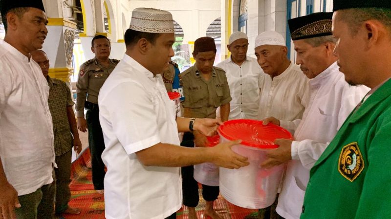 Kapolres Sergai Sambangi Masjid Jami’ Ismailiyah Desa Pekan Tanjung Beringin