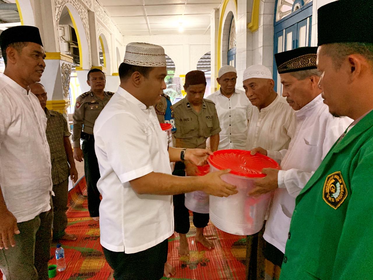 Kapolres Sergai Sambangi Masjid Jami’ Ismailiyah Desa Pekan Tanjung Beringin