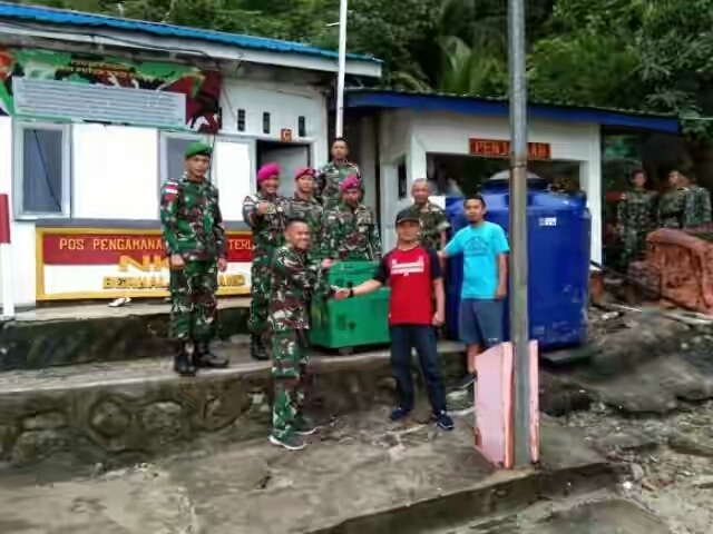 Dandim 0204/DS Dampingi Kodam I/BB Meninjau Pulau Berhala Sergai