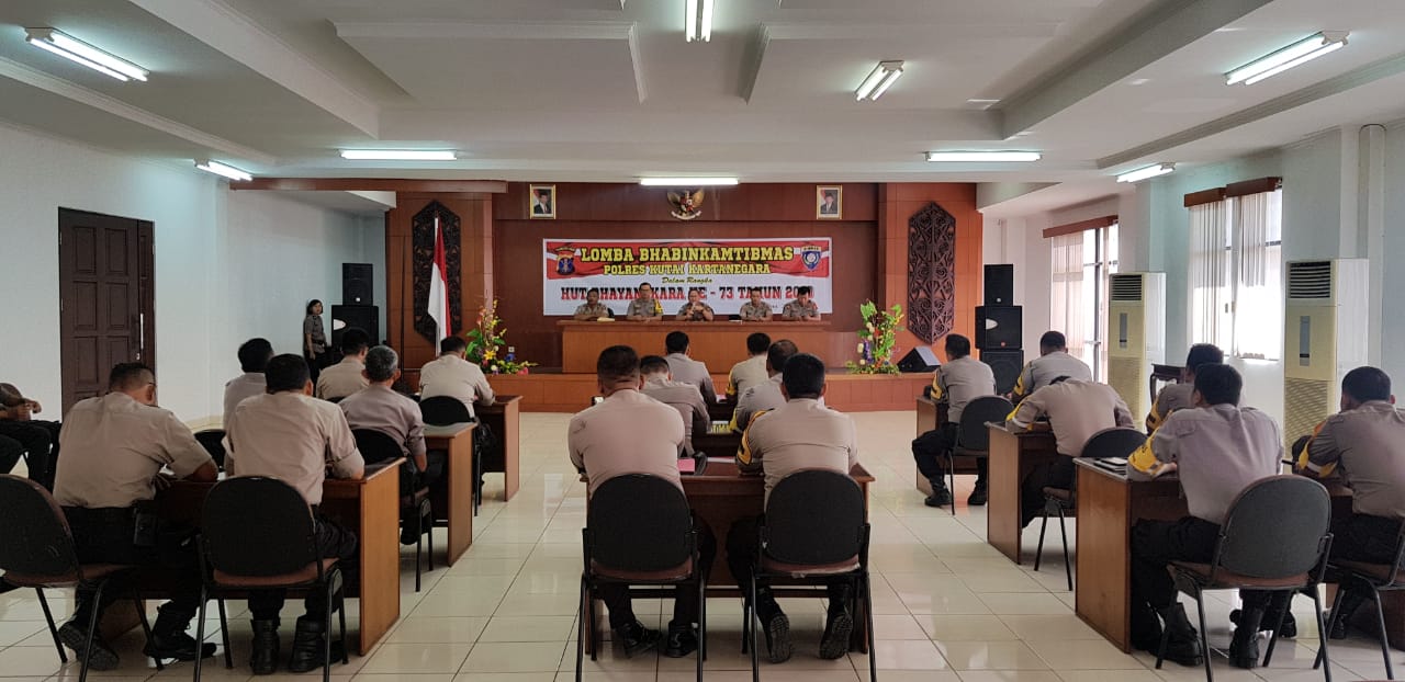 Polres Kukar Laksanakan Perlombaan Bhabinkamtibmas