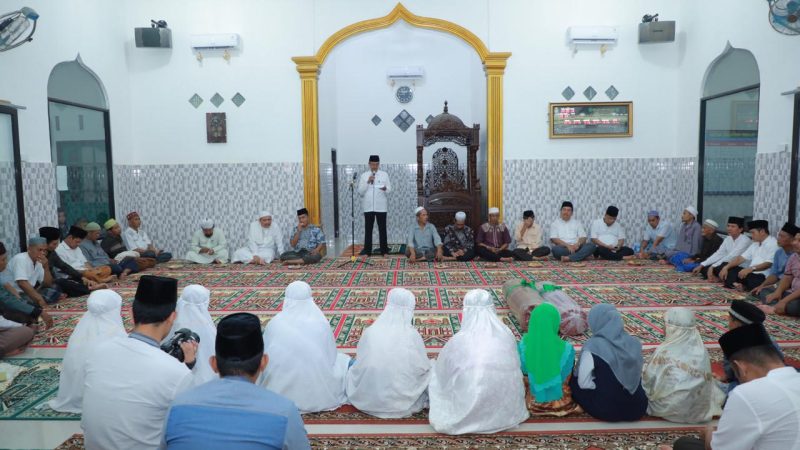 Plt Bupati Asahan Kunjungi Masjid Nurul Hasanah
