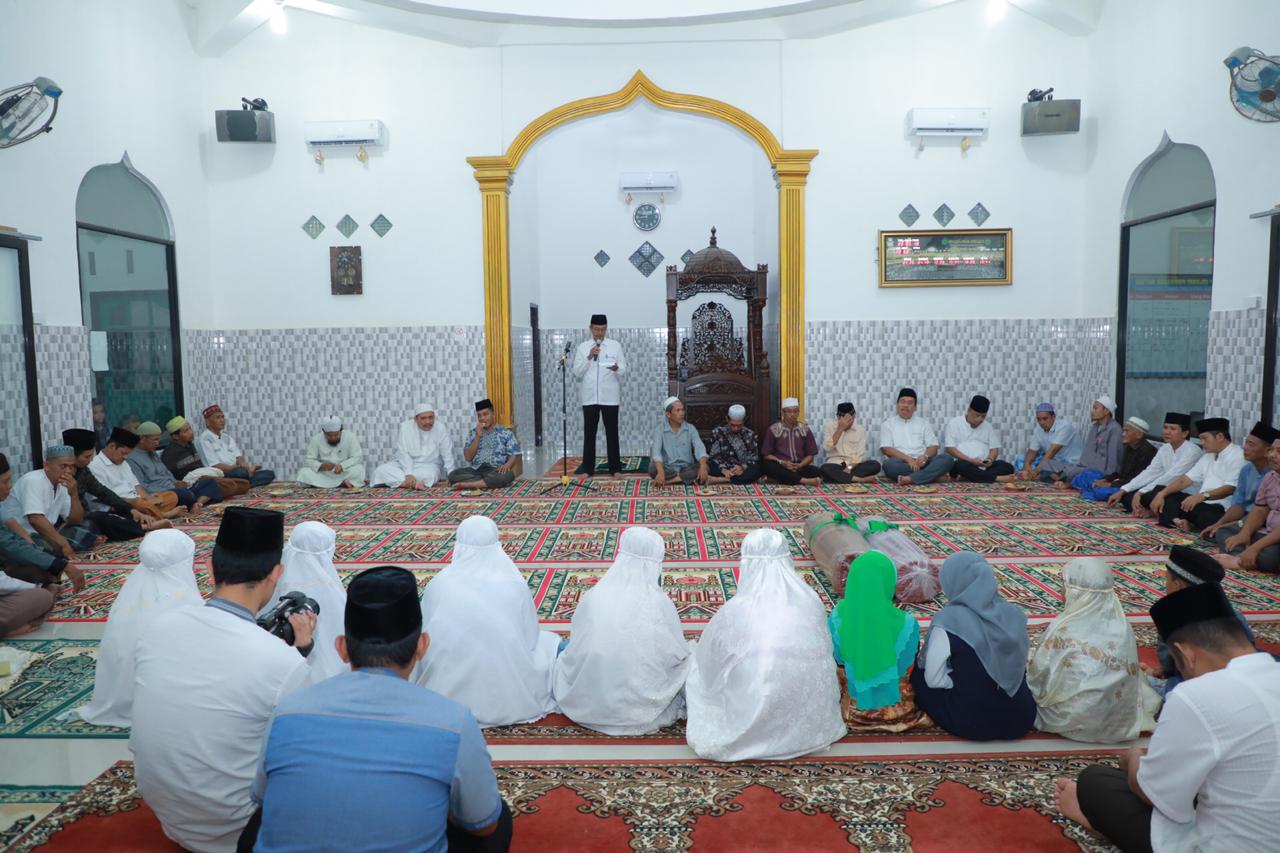 Plt Bupati Asahan Kunjungi Masjid Nurul Hasanah