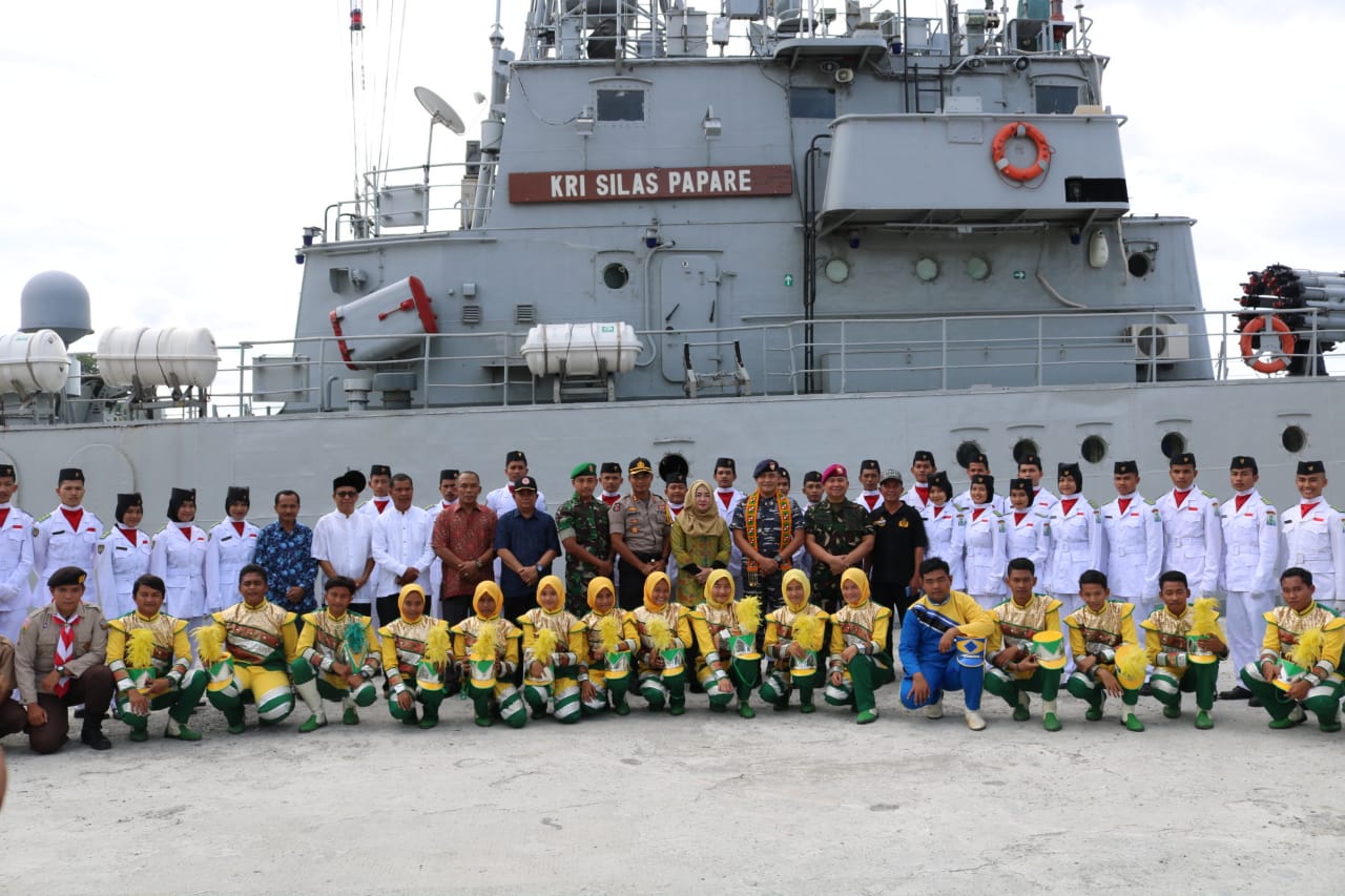 KRI SILAS PAPARE SRE-386, SIAP AMANKAN DAN JAGA KEDAULATAN NKRI DI   PULAU – PULAU TERLUAR