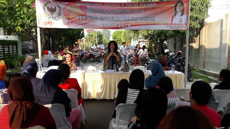 Dame Duma : Merokok Berbahaya Dan Ada Sanksinya