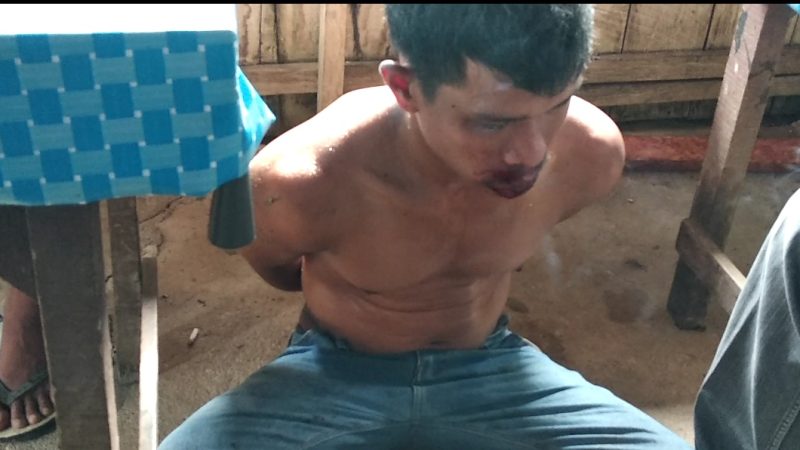 Tertangkap Basah, Seorang Maling Babak Belur Dihakimi Warga