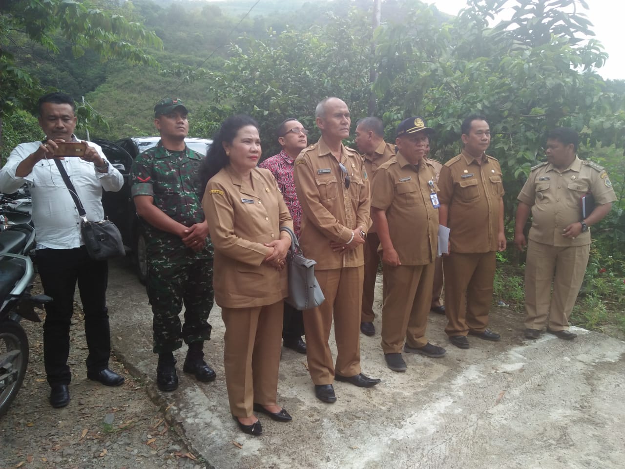 Pemkab Samosir Menilai Desa Boho Kec Sianjur Mulamula Layak Menjadi Desa Terbaik Dalam Penataan Lingkungan