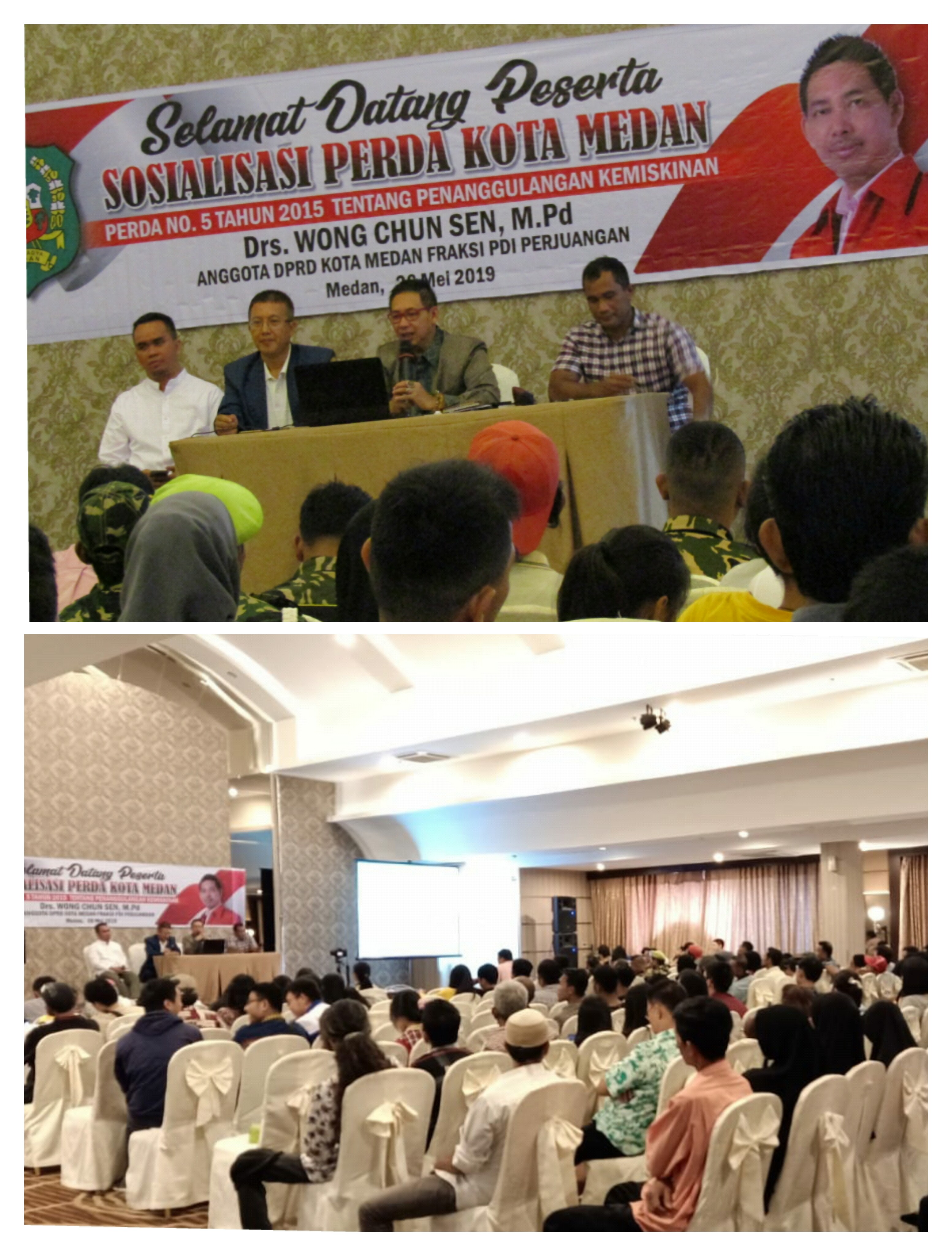 Wong Chun Sen : Masih Banyak Warga Miskin di Kota Medan Butuh Perhatian Pemerintah