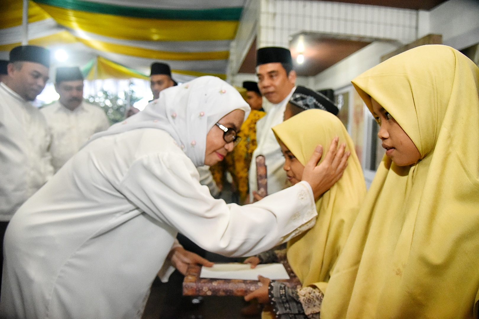 Safari Ramadan di Kampung Sendiri, Sabrina Harapkan Labuhanbatu Jadi Daerah Maju﻿