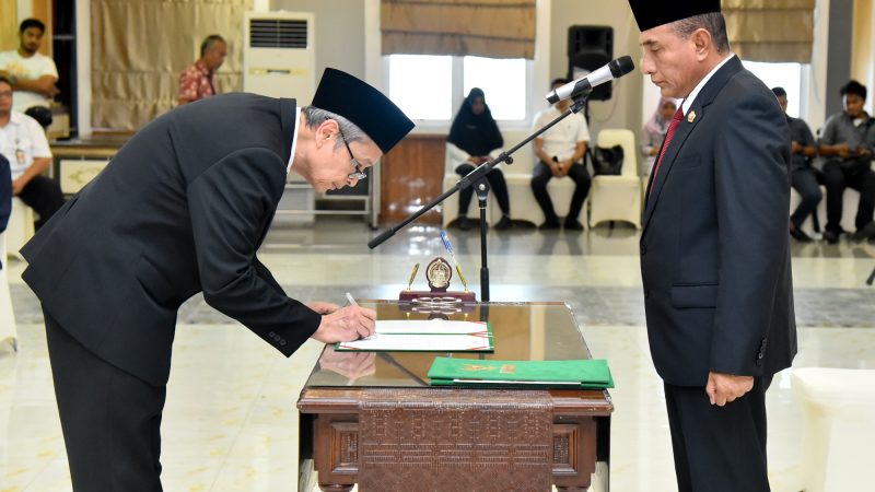 Lantik Direktur RSU Haji Medan, Gubernur: Buatlah yang Terbaik untuk Masyarakat