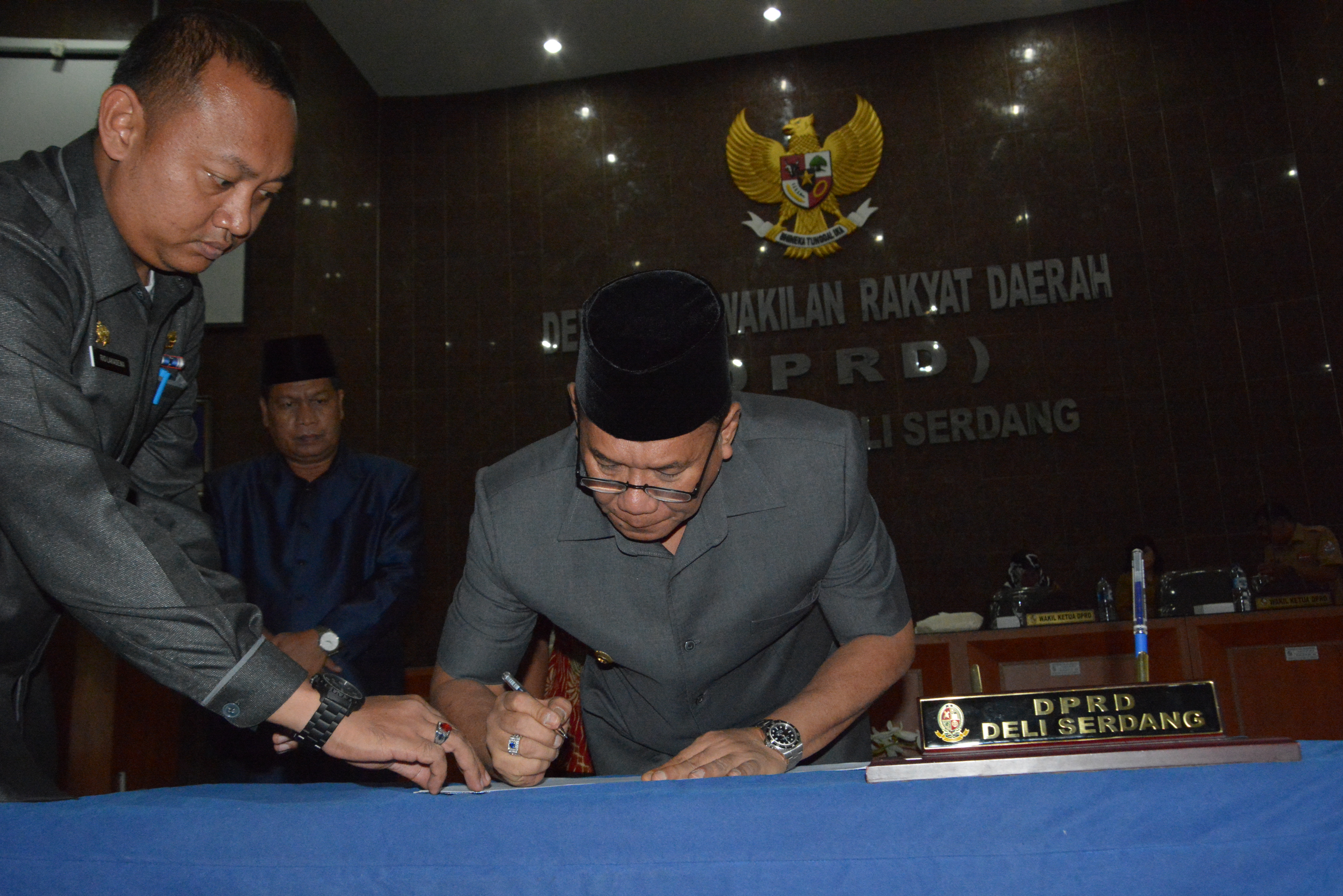 LPJ Pelaksanaan  APBD Deli Serdang  TA 2018 Disetujui