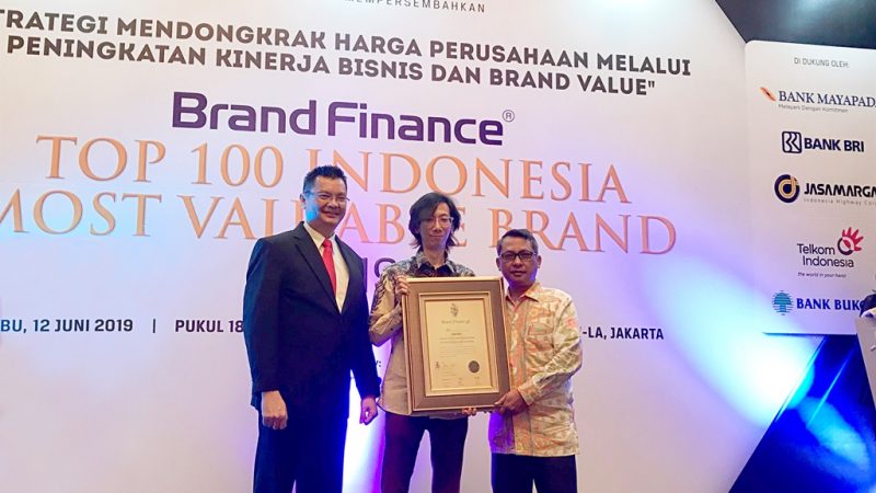 PT Link Net Tbk untuk Kedua Kalinya Masuk Indonesia’s Top 100 Most Valuable Brands 2019