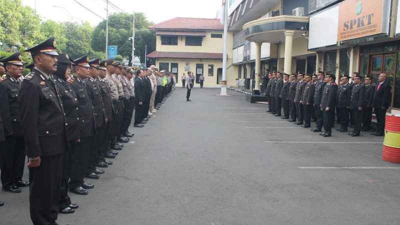 Polres Metro Jakarta Barat Upacara Hari Lahir Pancasila