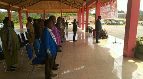 Bupati Bernard Sagrim Ajak ASN, Masyarakat Maknai Hut Pancasila Sebagai Inspirasi Persatuan Dan Kesatuan