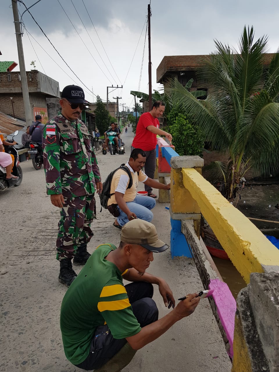 Jembatan Pelangi Akan Menjadi Ikon Baru Kecamatan Tanjung Beringin