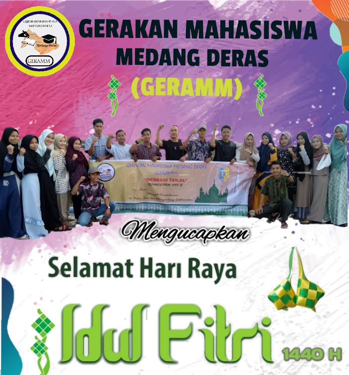 Idul Fitri 1440 H, Geramm Ajak Semua Pihak Saling Merangkul Bangun Agama dan Negara