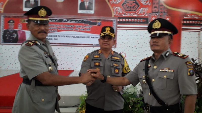 Sertijab Kapolsek Medan Labuhan, AKP Edy Safari : Tak segan berikan tindakan tegas terukur bagi pelaku kriminalitas