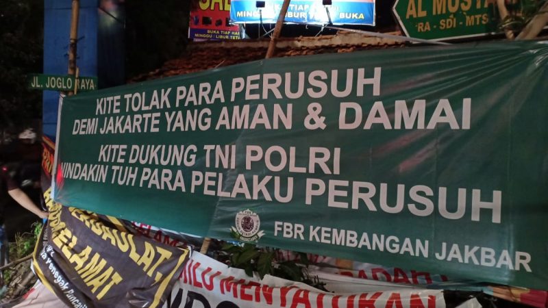 Sejumlah Tokoh Masyarakat Jakarta Barat Tegaskan Menolak Segala Bentuk Aksi Kerusuhan