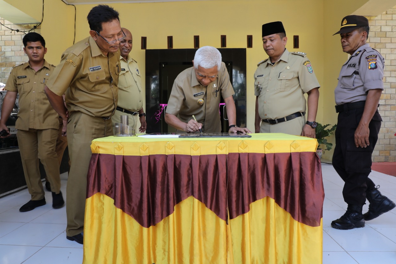 Kantor Camat Teluk Dalam Asahan, Diresmikan