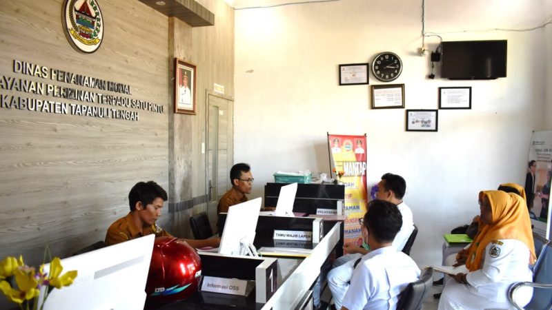 PMPPTSP Wujutkan Peningkatan Pengurusan Perizinan di Tapanuli Tengah