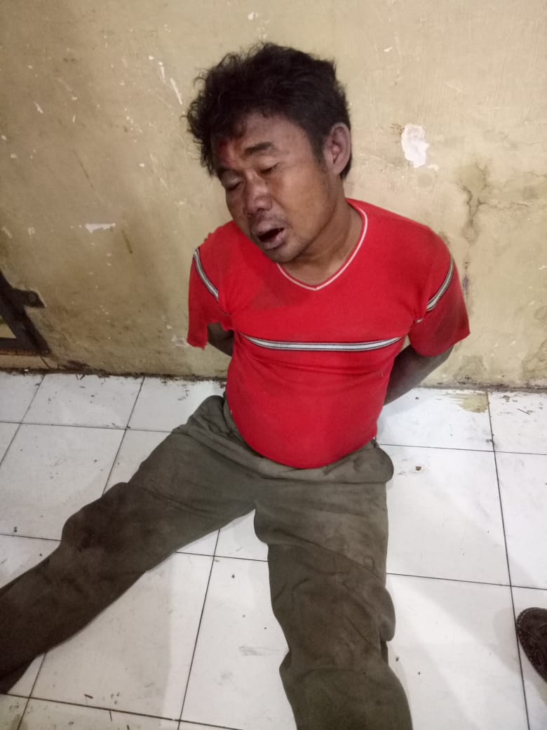 Diejek Dengan Sebutan Maling, Dayat Bacok Supir Angkot