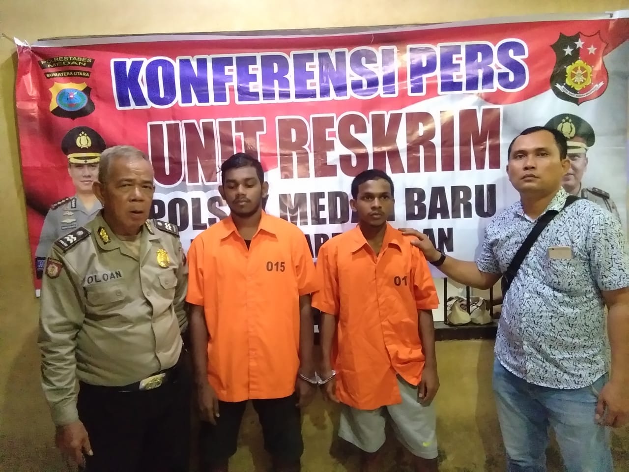 Keroyok, Tikam Pitra Dwi Dahana, Vishal Dan Siwa di Ringkus Tim Gabungan Polsek Medan Baru dan Polda Sumut