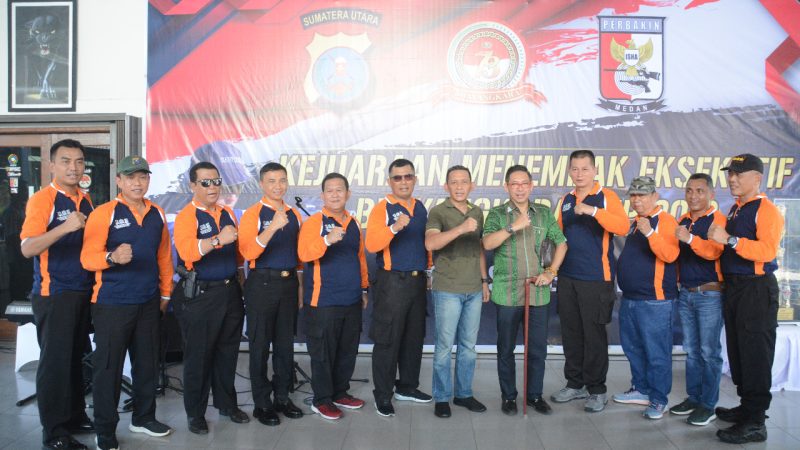 Pangdam I/BB Hadiri Acara Kejuaraan Menembak Eksekutif Bhayangkara Cup 2019