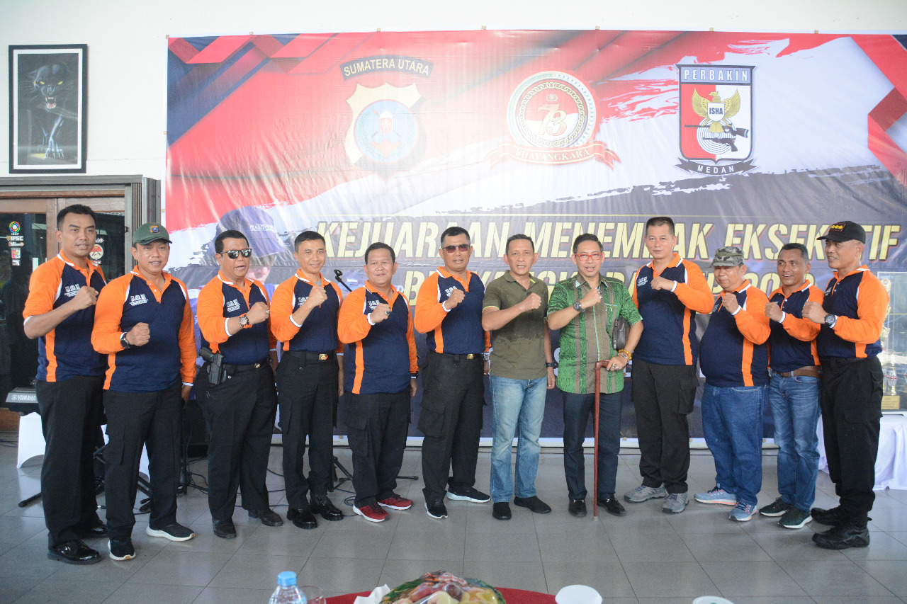 Pangdam I/BB Hadiri Acara Kejuaraan Menembak Eksekutif Bhayangkara Cup 2019