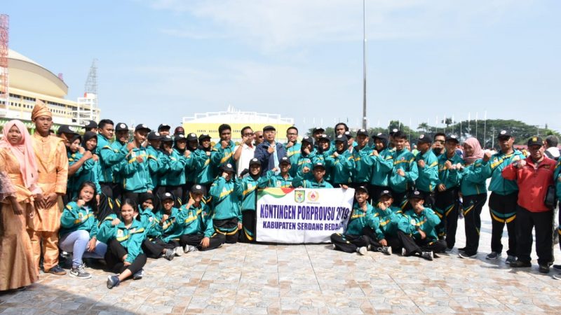 Bupati Sergai Ir.H.Soekirman Bangga Atas Prestasi Para Atlet Sergai