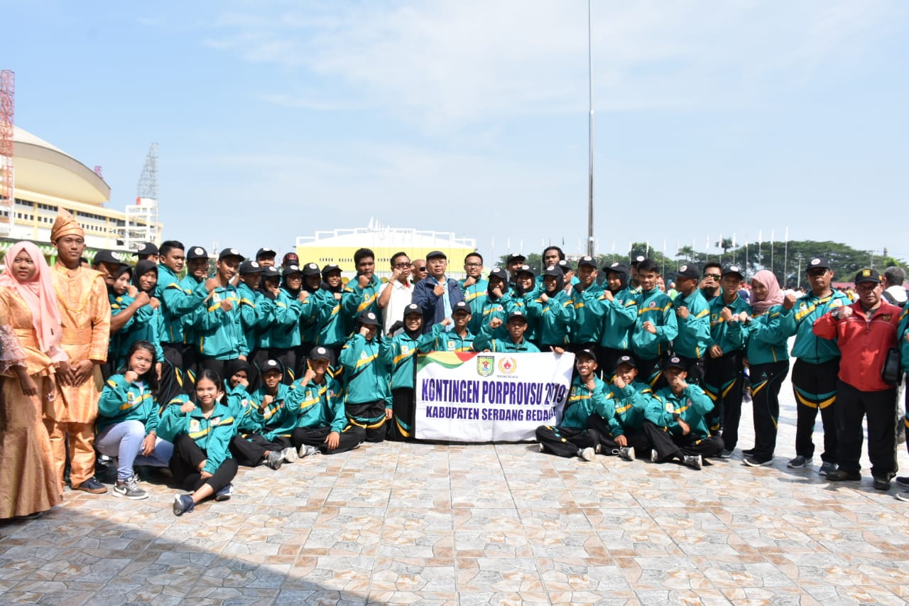 Bupati Sergai Ir.H.Soekirman Bangga Atas Prestasi Para Atlet Sergai