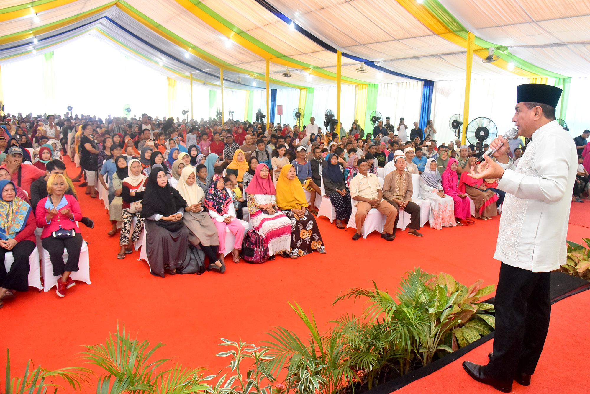 Open House Hari ke Dua Idulfitri, Ribuan Warga Sumut Kunjungi Rumah Dinas Gubernur