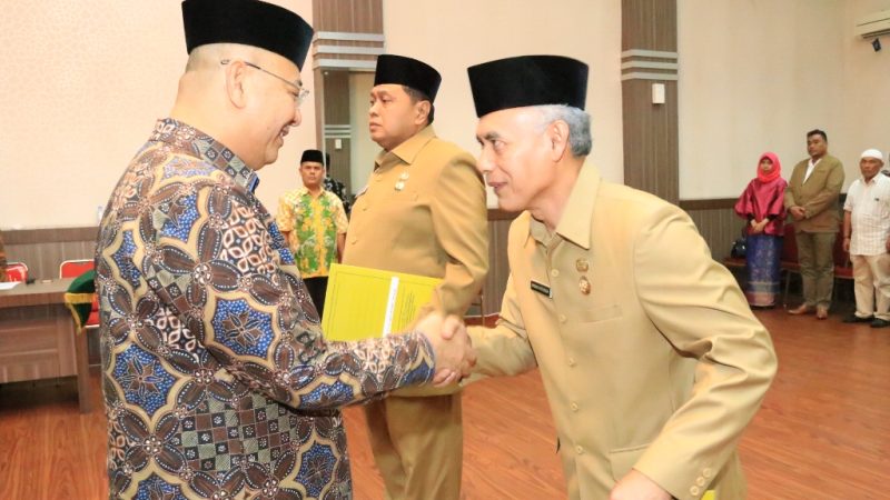 Irwan Ritonga Jadi Kepala Bappeda Kota Medan, Walikota Berharap Lebih Inovatif dan Kreatif﻿