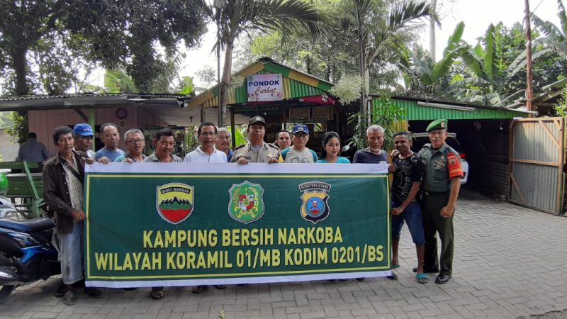 Peredaran Narkoba Mulai Menjamur, Babinsa dan Masyarakat Diajak Menjauhi narkoba