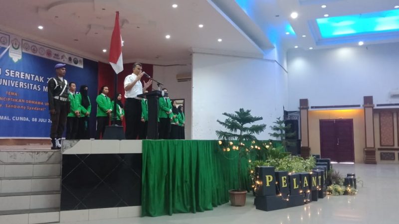 Rektor Universitas Malikussaleh Resmi Lantik Ormawa Unimal