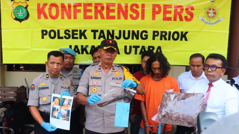 Kapolsek Tanjung Priok Laksanakan Press Conference