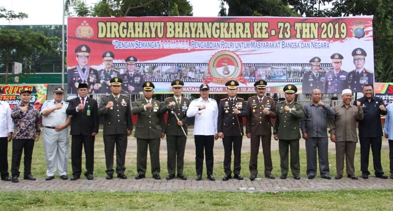 Peringatan HUT ke-73 Bhayangkara, Joko Widodo Sebut: Terima Kasih, POLRI