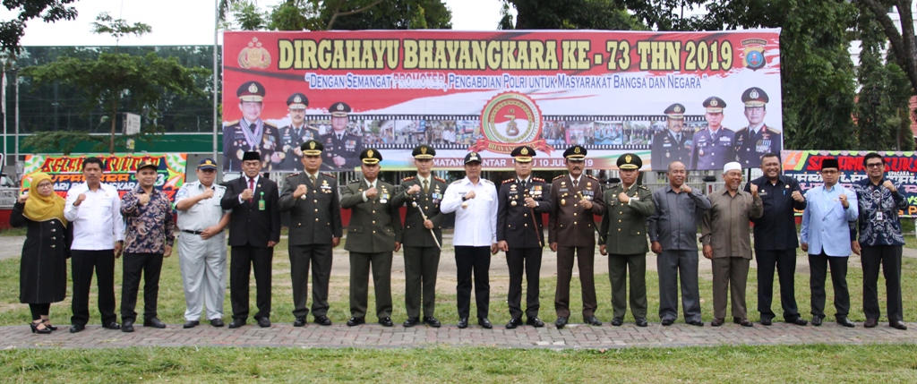 Peringatan HUT ke-73 Bhayangkara, Joko Widodo Sebut: Terima Kasih, POLRI