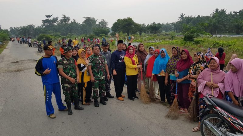 Memperkuat Integrasi Sosial Masyarakat, Kecamatan Tanjung Beringin Laksanakan Gotroy Massal