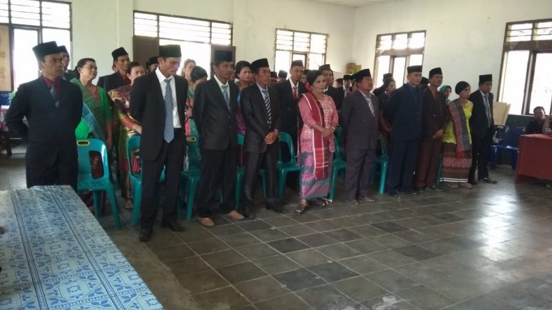 Anggota BPD Kecamatan Harian Dilantik