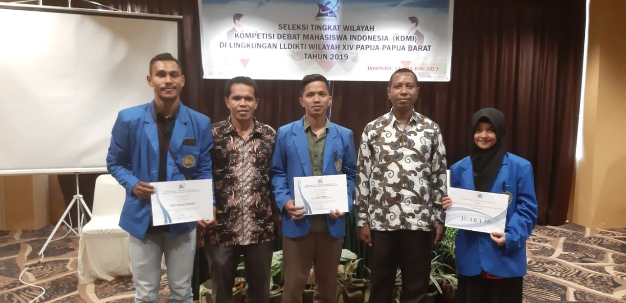 Lima Mahasiswa Universitas Muhammadiyah Sorong Lolos Ketingkat Nasional Ajang KDMI dan NUDC
