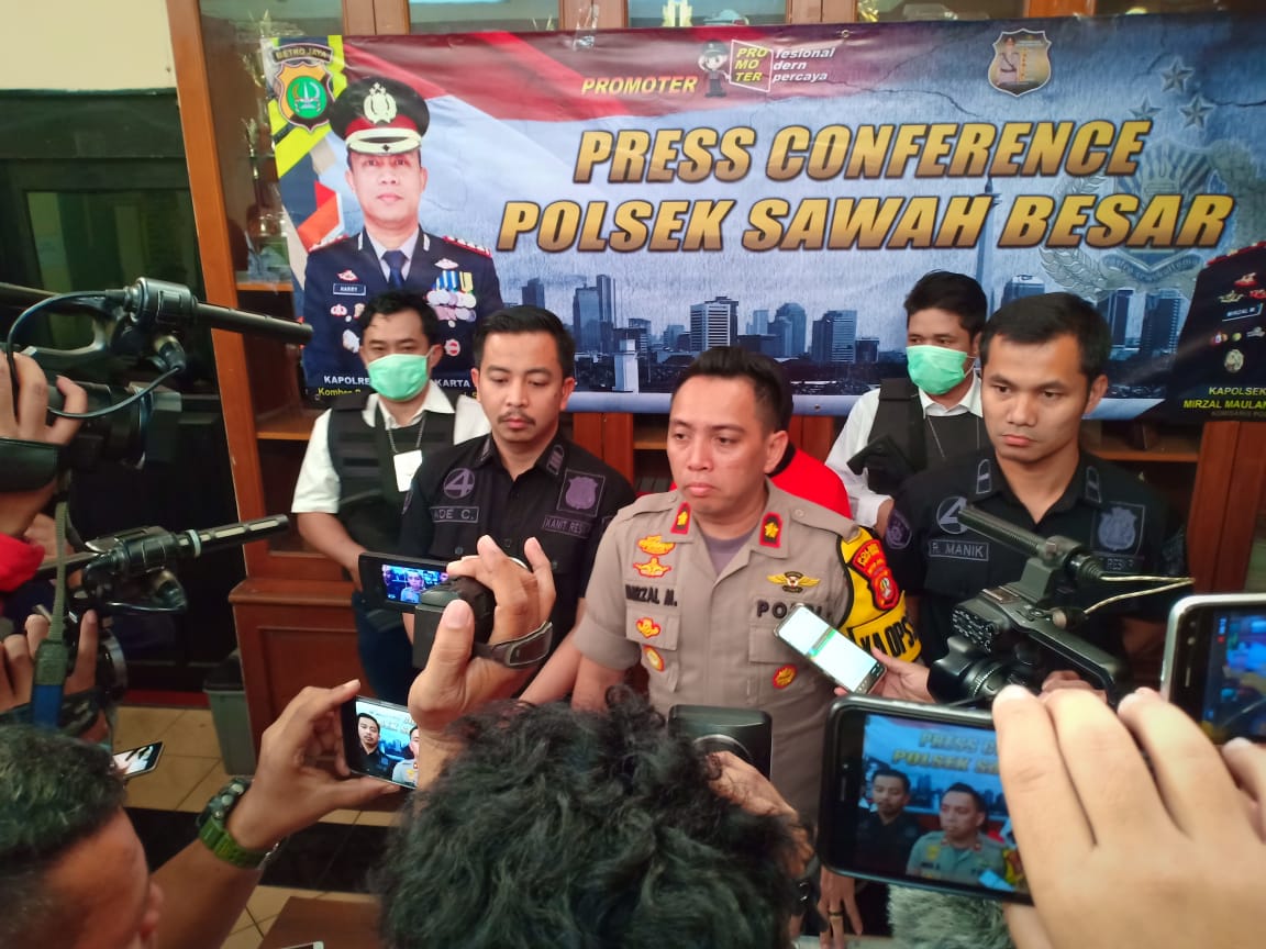 Kapolsek Sawah Besar Ungkap Pelaku Pembunuhan Berencana