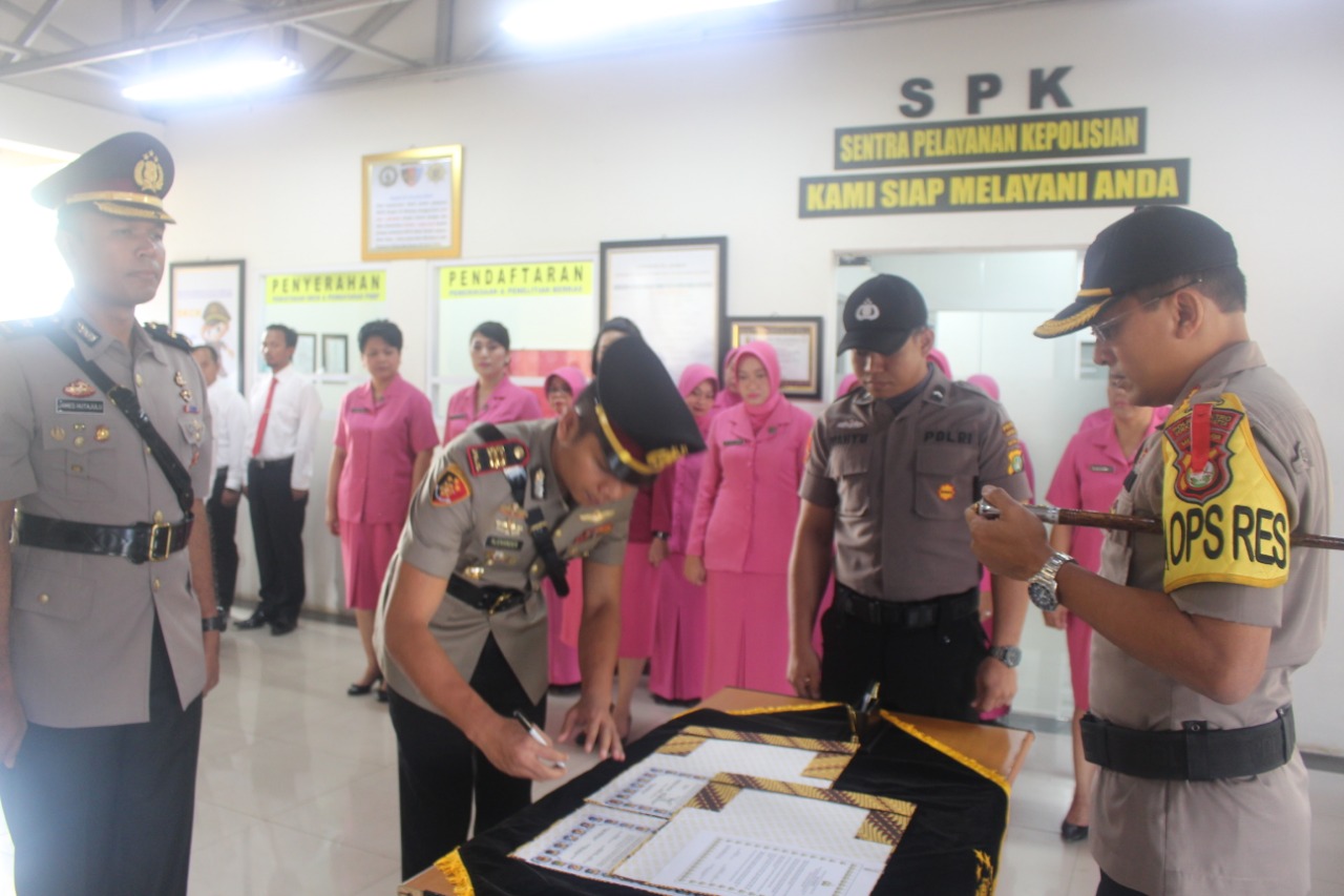 Sertijab Kasatreskrim Polresta Bandara Soekarno Hatta