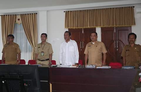 Wakil Bupati Taput Pimpin Rapat PPRB