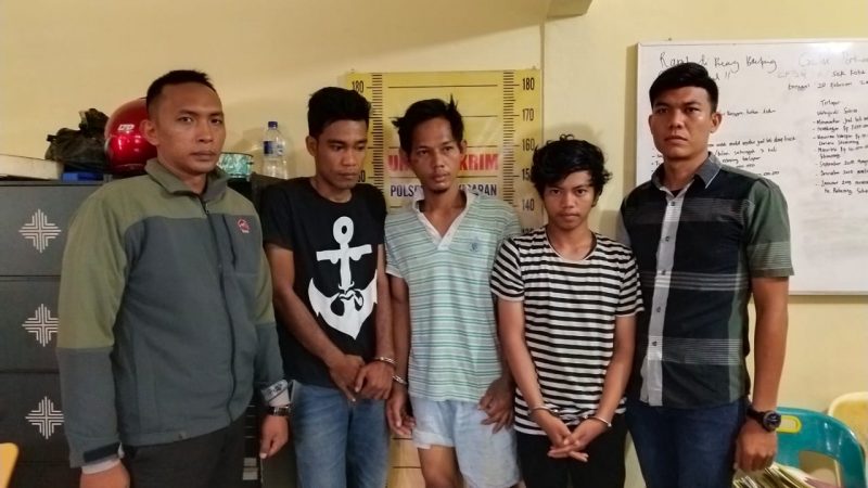 Polsek Kota Kisaran Tangkap Pengedar Dan Pembeli Diduga Narkoba
